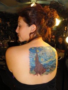 Starry Night tattoo