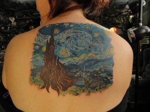 Starry Night close up