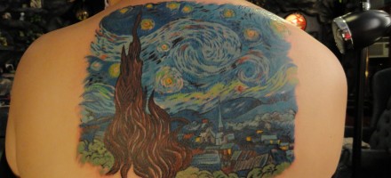 Starry Night close up Starry Night close up