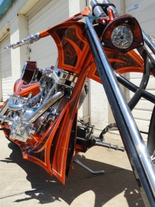 Pirate bike front view